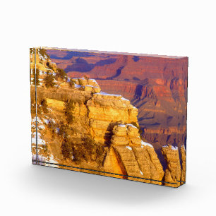 Grand Canyon Nationalpark im Winter Fotoblock