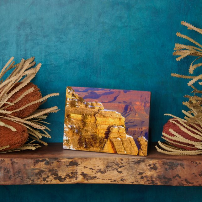 Grand Canyon Nationalpark im Winter Fotoplatte (Seite)