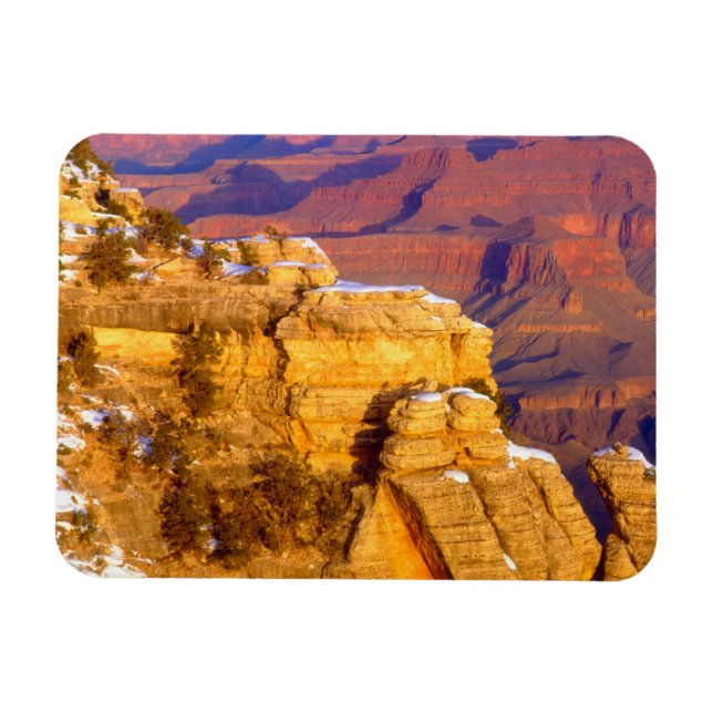 Grand Canyon Nationalpark im Winter Magnet (Horizontal)