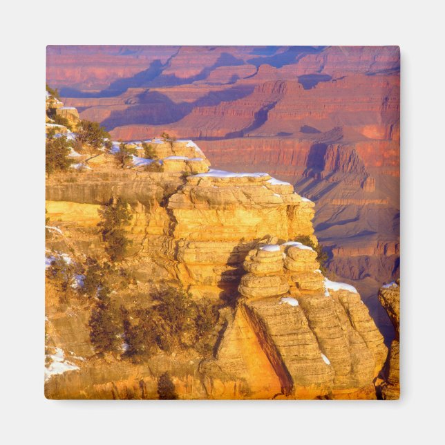 Grand Canyon Nationalpark im Winter Magnet (Vorne)