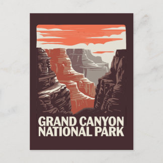 Grand Canyon Nationalpark Landschaft Postkarte