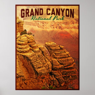 Grand Canyon Nationalpark Poster