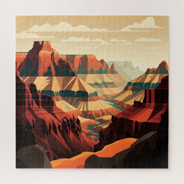 Grand Canyon Nationalpark Puzzle (Vertikal)