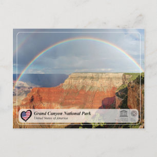 Grand Canyon Nationalpark - Rainbow Postkarte