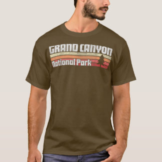 Grand Canyon Nationalpark Retro Style Vintager 70e T-Shirt