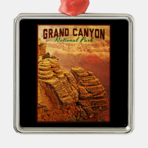 Grand Canyon Nationalpark Silbernes Ornament