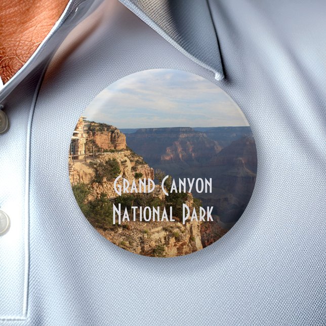 Grand Canyon Nationalpark Souvenir Button (Vacation Keepsake - add a photo from your trip)