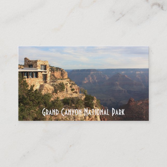 Grand Canyon Nationalpark Souvenir Visitenkarte (Vorderseite)