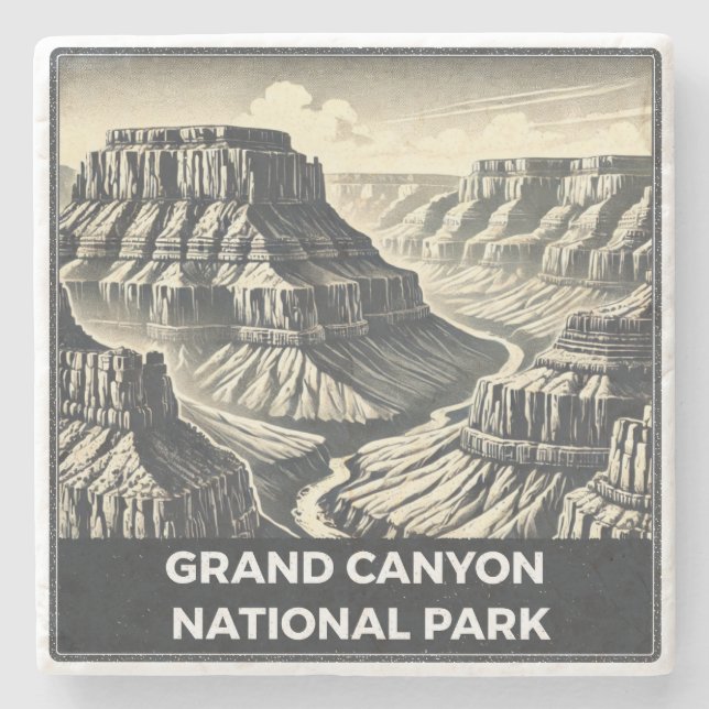 Grand Canyon Nationalpark Steinuntersetzer (Vorderseite)
