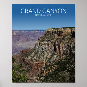 Grand Canyon Nationalpark Stilisierte Reisen Poster