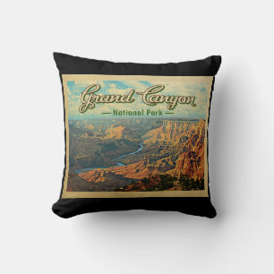 Grand Canyon Nationalpark Vintage Kissen