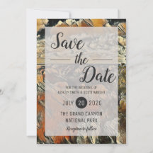 Grand Canyon Nationalpark Wedding Save the Date