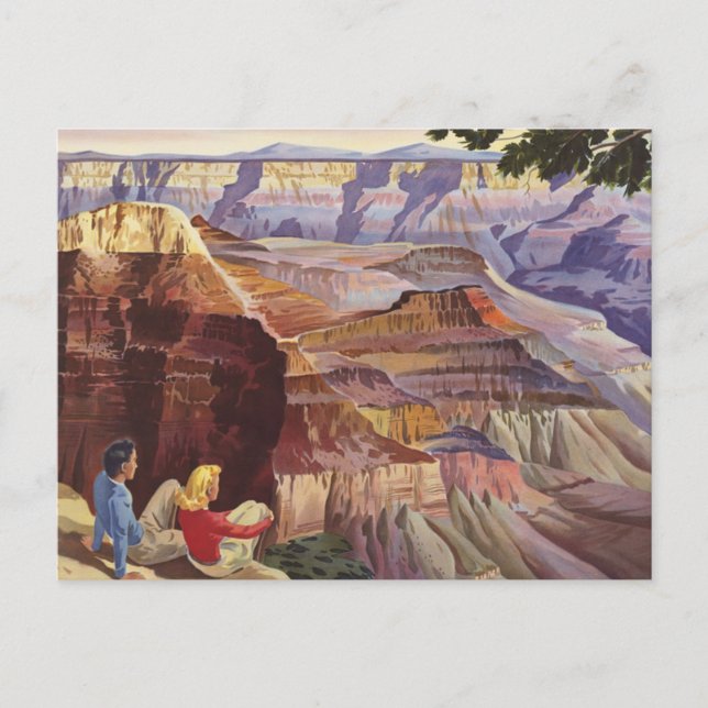 Grand Canyon Nationalparks Postkarte (Vorderseite)