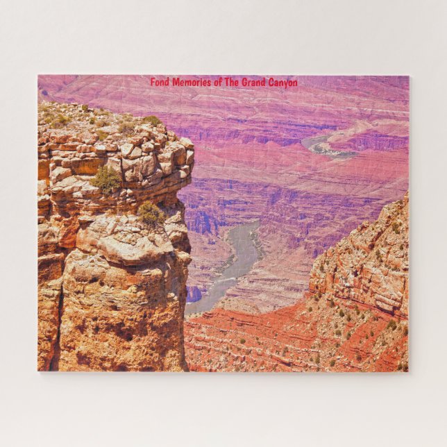 Grand Canyon Nevada.Christmas Greetings Jigsaw Puz Puzzle (Horizontal)