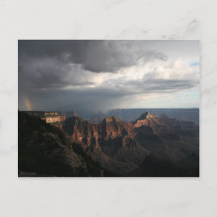 Grand Canyon North Rim Rainbow Postkarte