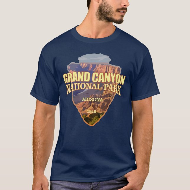 Grand Canyon NP (Pfeilspitzen) T-Shirt (Vorderseite)