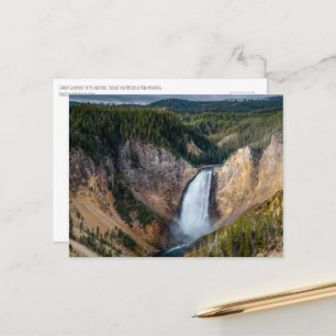 Grand Canyon of the Yellowstone Postkarte