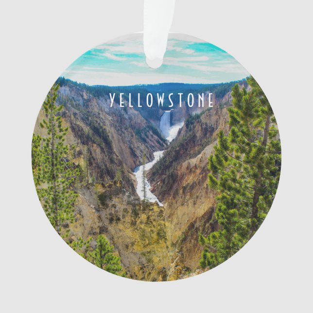 Grand Canyon of Yellowstone Ornament (Vorderseite)