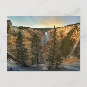 Grand Canyon of Yellowstone, Yellowstone Postkarte
