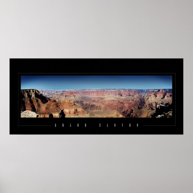 Grand Canyon Panorama Poster (Vorne)
