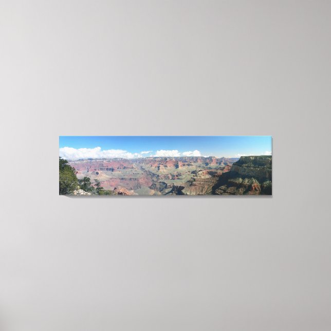 Grand Canyon Panoramaaussicht, StretchCanvas, Prin Leinwanddruck (Vorderseite)