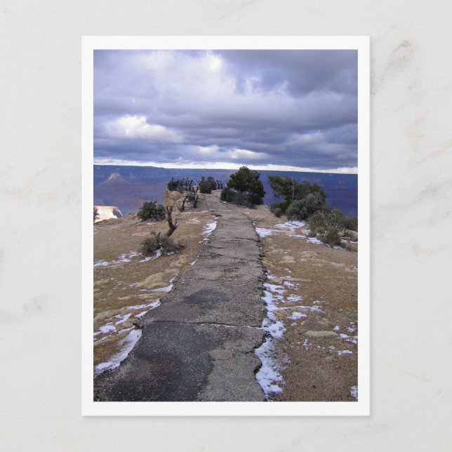 Grand Canyon Path Postcard Postkarte (Vorderseite)