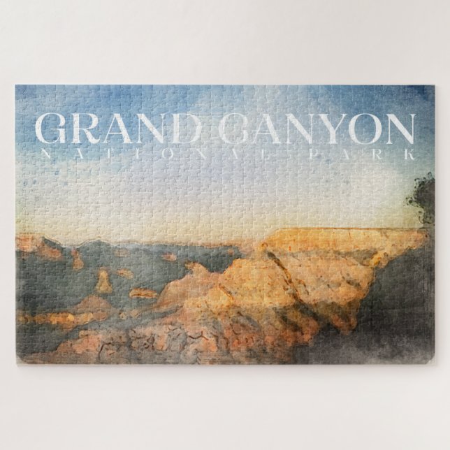 Grand Canyon Puzzle, Nationalpark Jigsaw Puzzle (Horizontal)