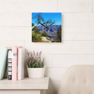 Grand Canyon Quadratische Wanduhr