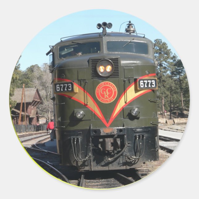 Grand Canyon Railroad Aufkleber (Vorderseite)