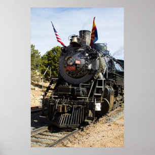 Grand Canyon Railway-Dampflokomotive 4960 Poster