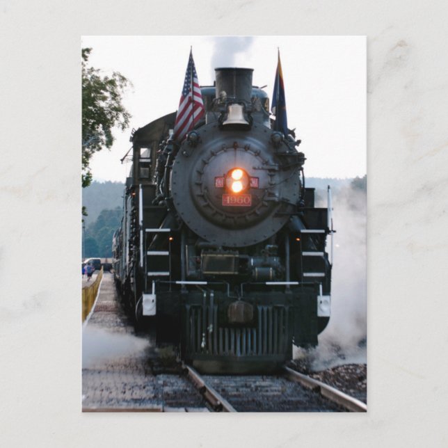 Grand Canyon Railway Postkarte (Vorderseite)