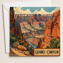 Grand Canyon Retro Reisedesign