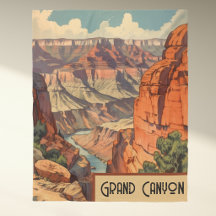 Grand Canyon Retro Reisedesign