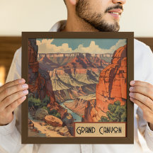 Grand Canyon Retro Reisedesign