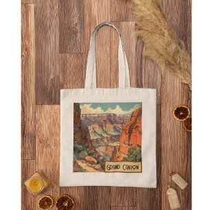 Grand Canyon Retro Reisedesign Tragetasche