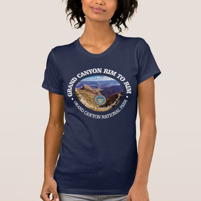 Grand Canyon Rim to Rim (rd) T-Shirt (Vorderseite)