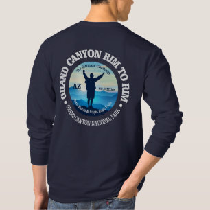 Grand Canyon Rim to Rim (V) T-Shirt