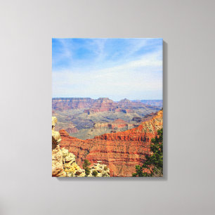 Grand Canyon rote Gesteinsschichten Leinwanddruck