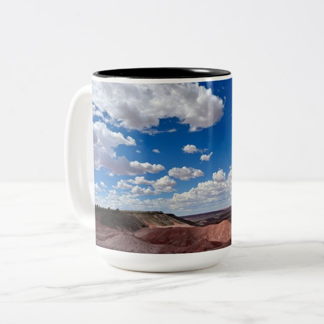 Grand Canyon Skies Zweifarbige Tasse (Vorderseite Links)