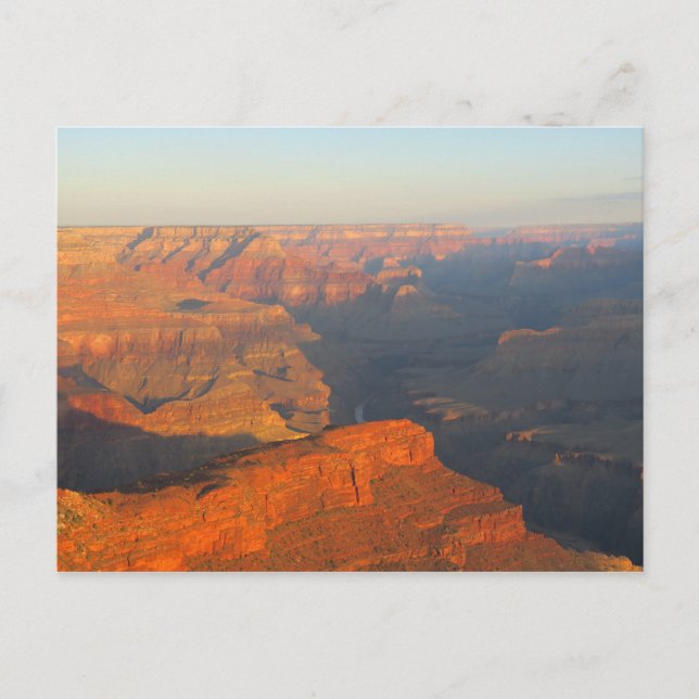 Grand Canyon Sonnenaufgang Postkarte (Vorderseite)