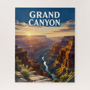 Grand Canyon South Rim Sonnenuntergang Reise Puzzle