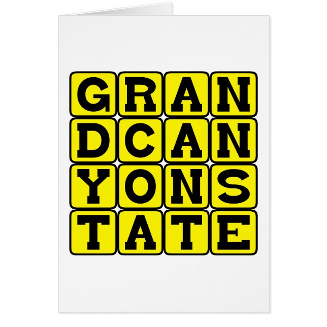 Grand Canyon Staat, Arizona Nickname (Vorne)