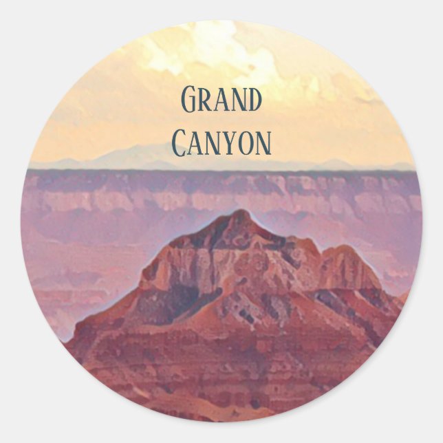 Grand Canyon Stickers (Vorderseite)