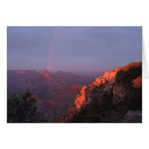 Grand Canyon Sunset Rainbow