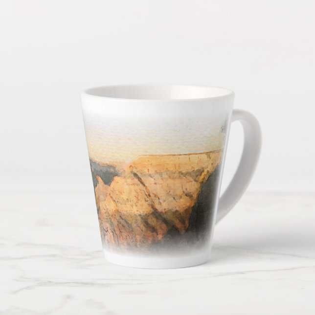 Grand Canyon Tasse, Nationalpark Coffee Cup Milchtasse (Rechte Ecke)