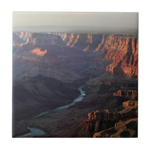 Grand Canyon und der Colorado in Arizona Fliese