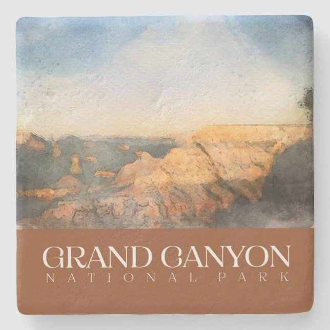 Grand Canyon Untersetzer, Nationalpark Stone Unter Steinuntersetzer (Vorderseite)