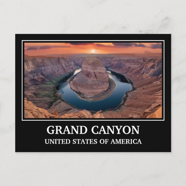 Grand Canyon USA Postcard Postkarte (Vorderseite)