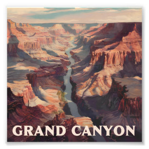Grand Canyon USA vintage Fotodruck
