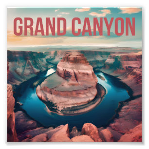 Grand Canyon USA vintage Fotodruck